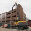 High Reach Demolition of Parking Garage