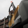 High Reach Demolition of Parking Garage
