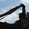 High Reach Demolition of Parking Garage