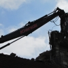 High Reach Demolition of Parking Garage