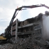 High Reach Demolition of Parking Garage
