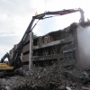 High Reach Demolition of Parking Garage