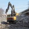 Concrete Pier Removal from River